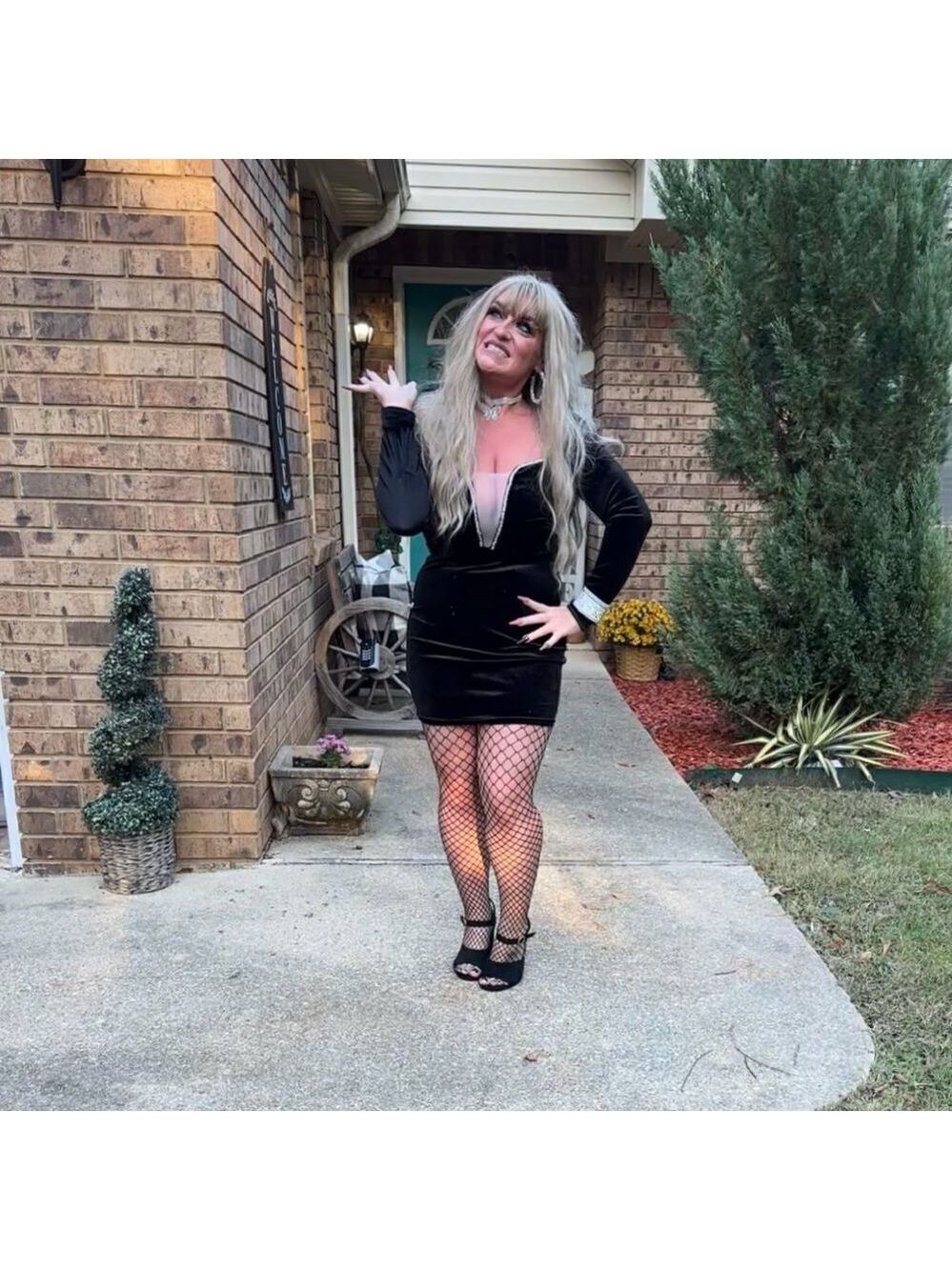 BLACK VELVET rhinestone long sleeve off shoulder mini dress - Picture 3 of 16